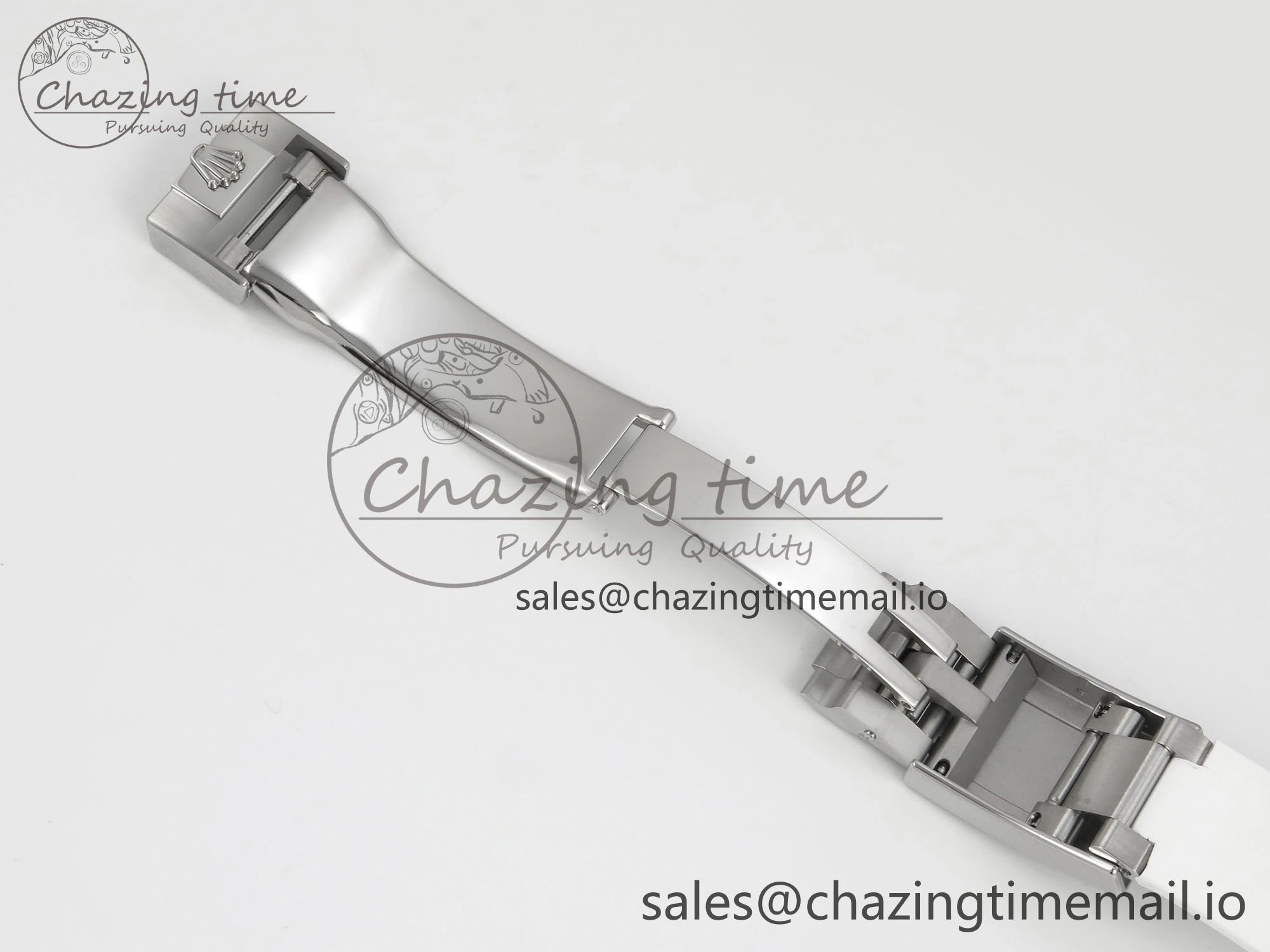 Daytona Aet Remould Transparent SONIC Best Edition Skeleton Dial on White Rubber Strap SA Bright 183
