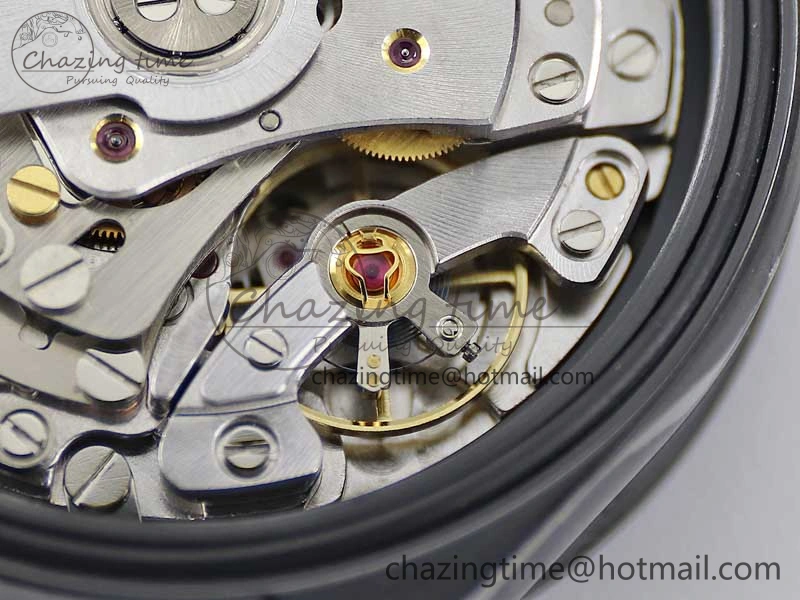 Practical Daytona All Black PVD TWF Best Edition Purple Diamonds Bezel Black Dial on PVD Bracelet SA 2446