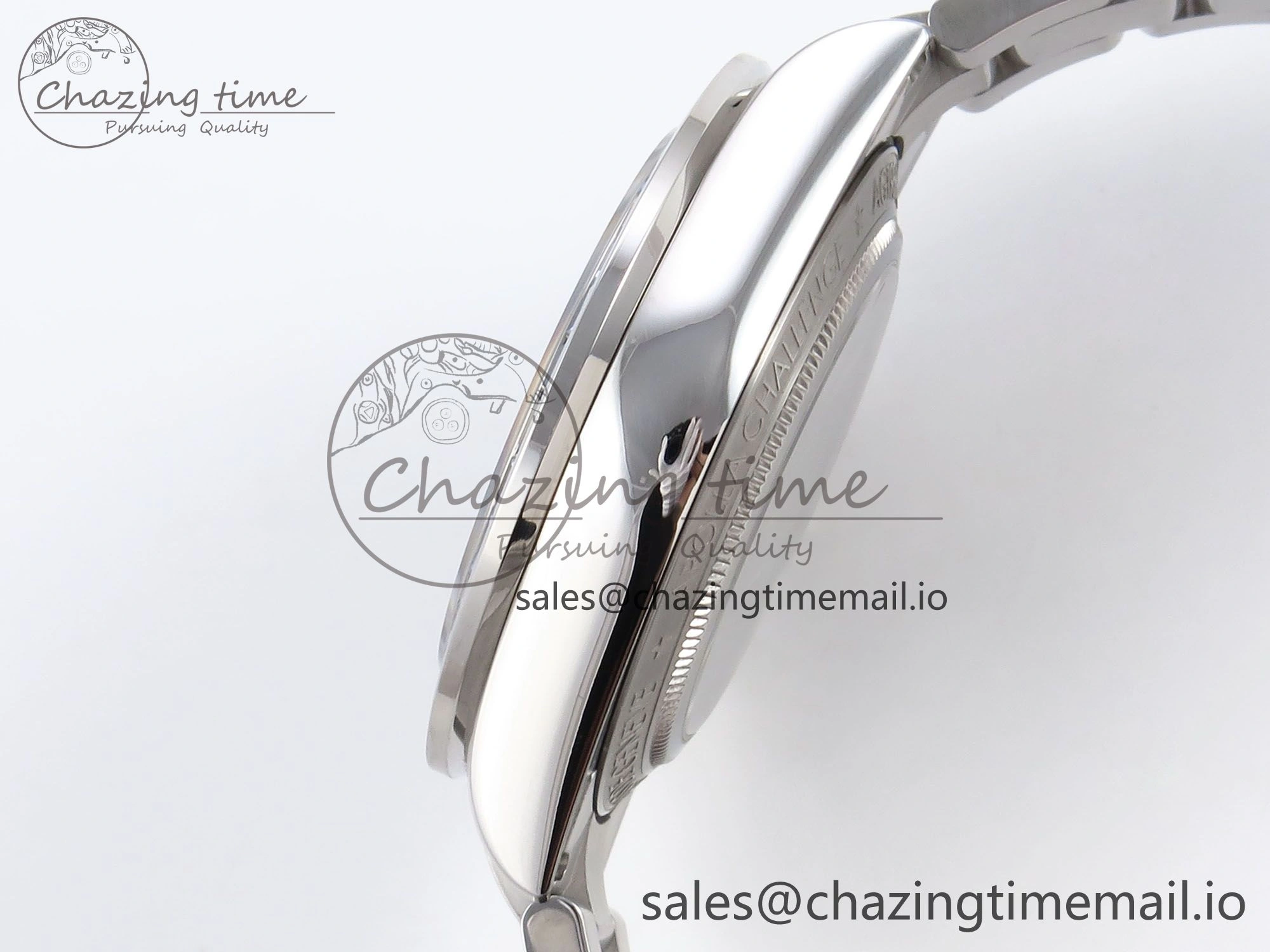 Minimalist Daytona Arolla N6F Glacial Blue Crystal Skeleton Dial Diamonds Bezel Best Edition on Oyster Bracelet SA 1176