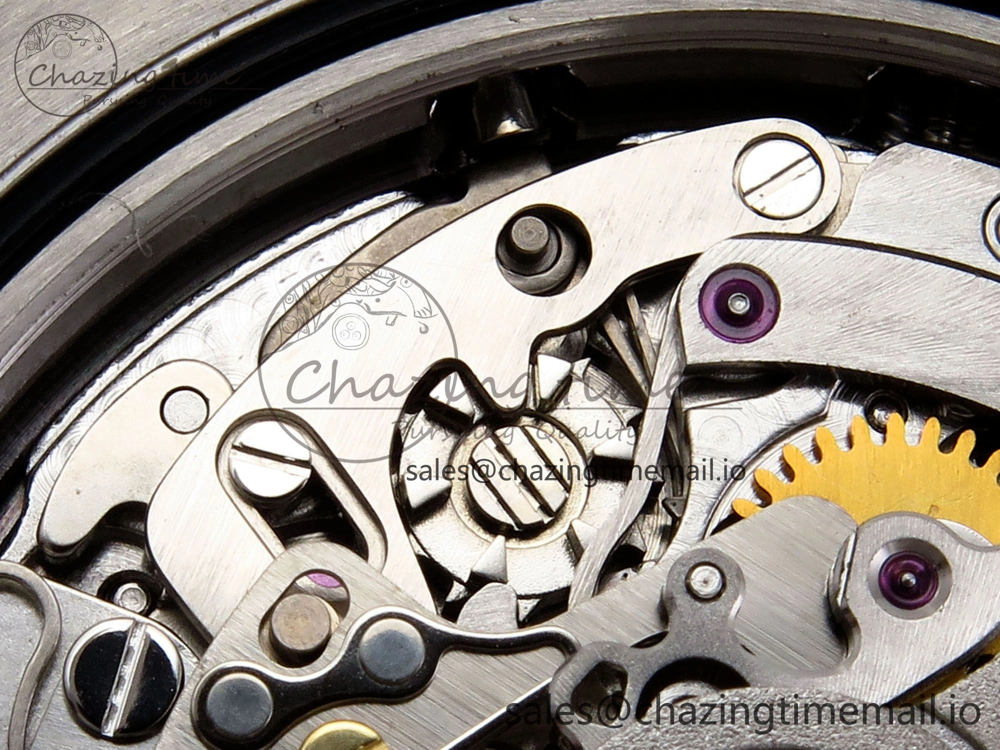 Minimalist Daytona Arolla N6F Glacial Blue Crystal Skeleton Dial Diamonds Bezel Best Edition on Oyster Bracelet SA 1176