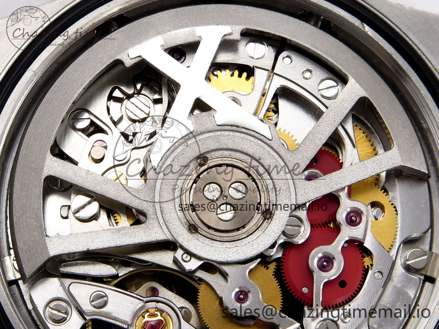 Minimalist Daytona Arolla N6F Glacial Blue Crystal Skeleton Dial Diamonds Bezel Best Edition on Oyster Bracelet SA 1176