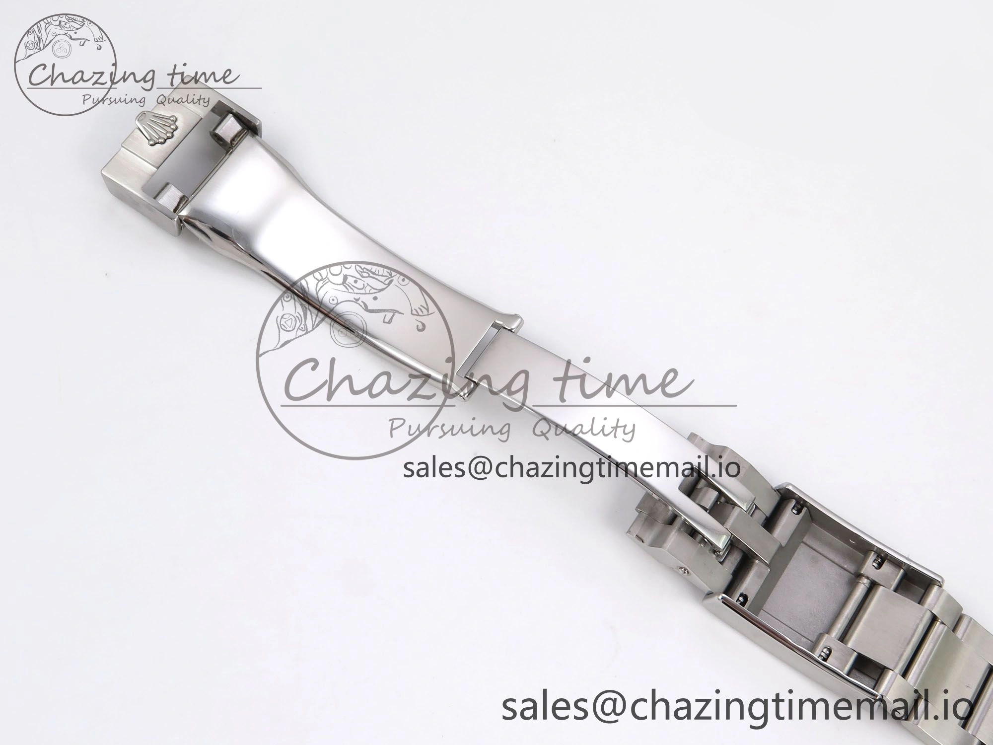 Minimalist Daytona Arolla N6F Glacial Blue Crystal Skeleton Dial Diamonds Bezel Best Edition on Oyster Bracelet SA 1176