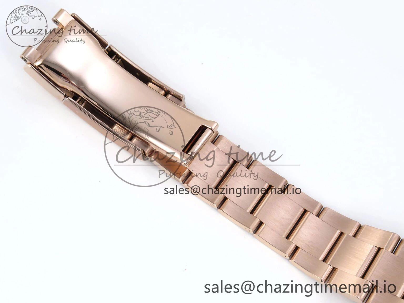 Daytona Artisans Skeleton RG ADGF Best Edition Skeleton Dial RG Bezel on RG Oyster Bracelet SA Sporty 494