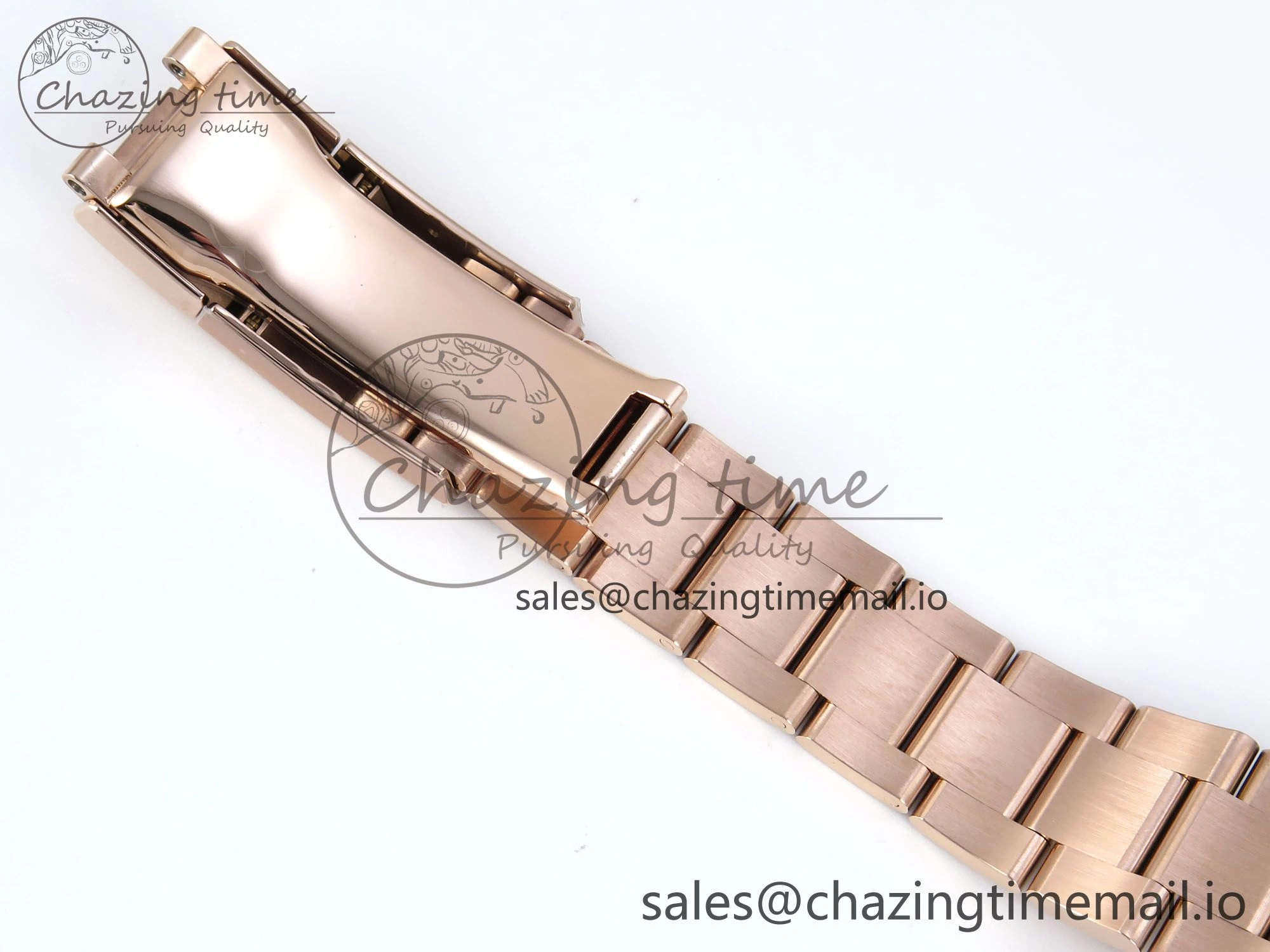 Daytona Artisans Skeleton RG ADGF Best Edition Skeleton Dial RG Bezel on RG Oyster Bracelet SA Sporty 494