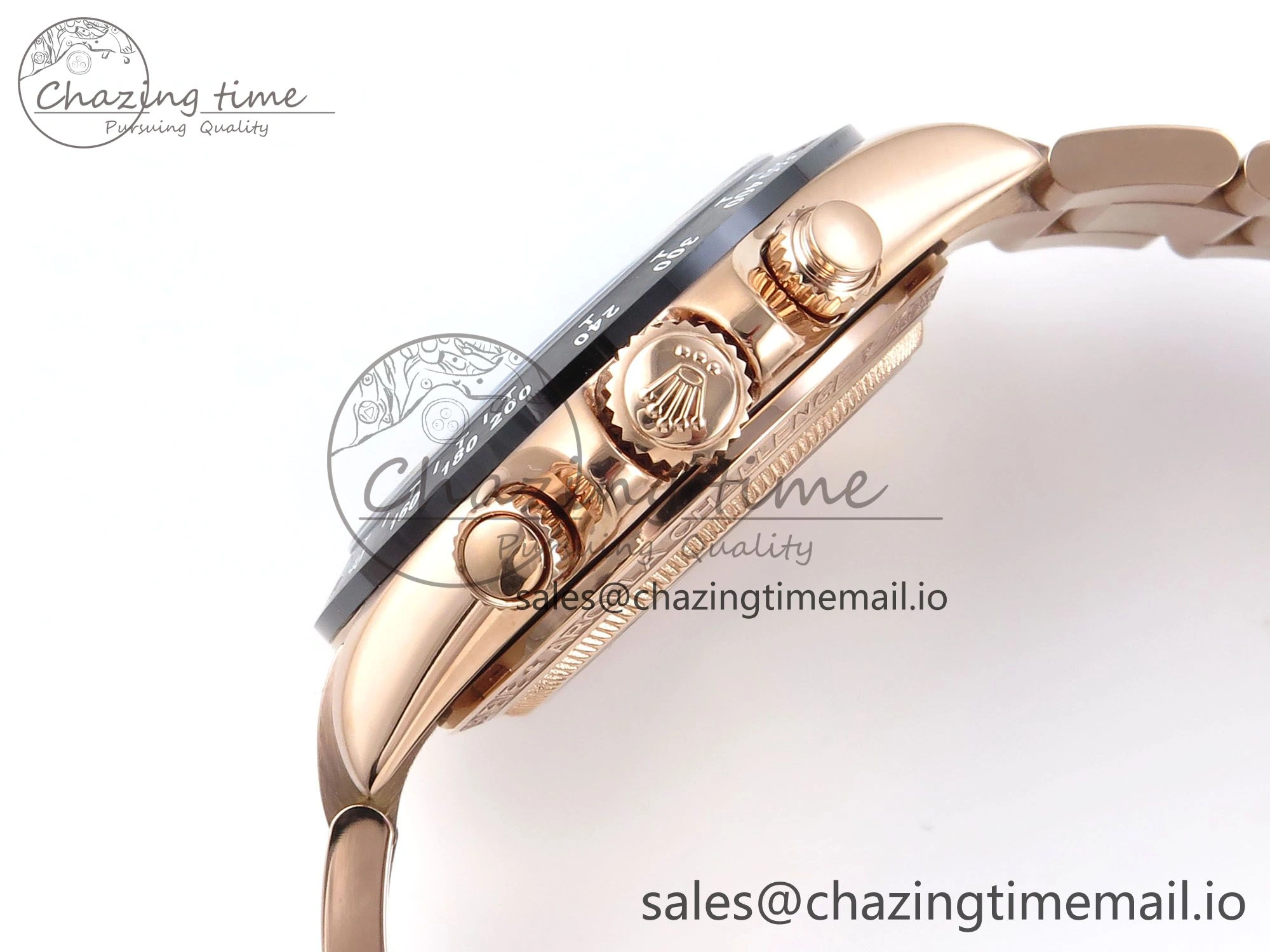 Soft Daytona Artisans Skeleton RG ADGF Best Edition Skeleton Dial on RG Oyster Bracelet SA 752
