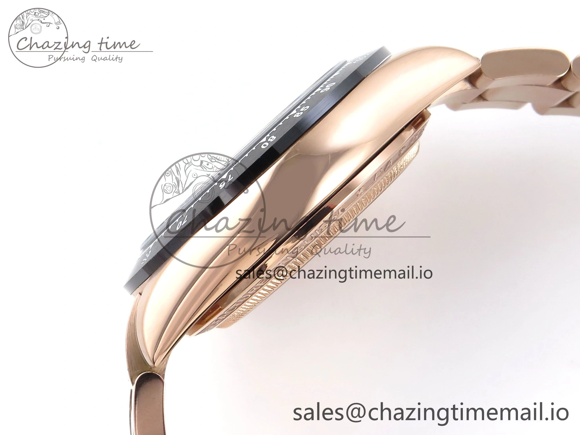 Soft Daytona Artisans Skeleton RG ADGF Best Edition Skeleton Dial on RG Oyster Bracelet SA 752