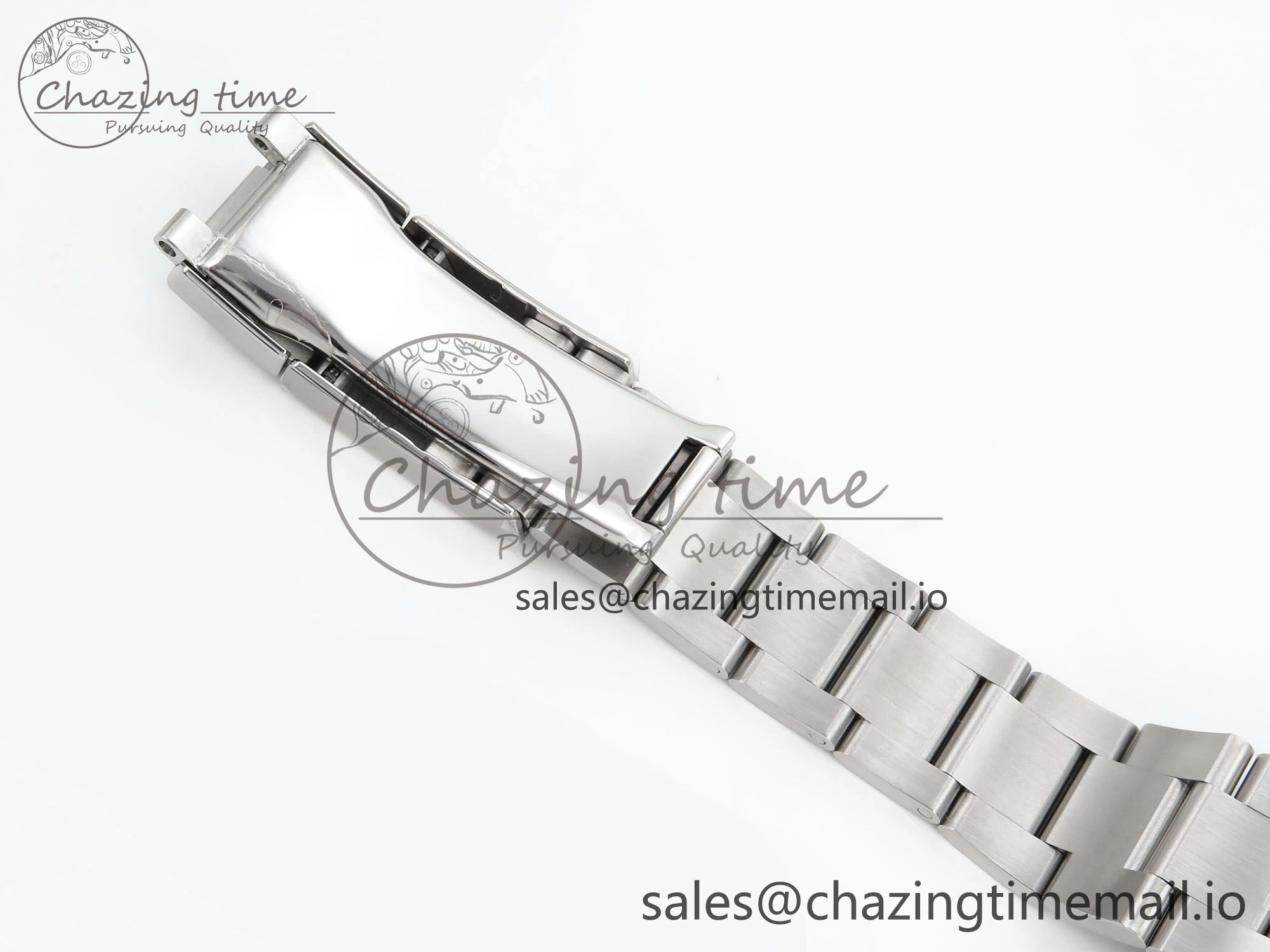EasyMatch Daytona Artisans Skeleton SS ADGF Best Edition Blue Ceramic Bezel Skeleton Dial on SS Oyster Bracelet SA 1175