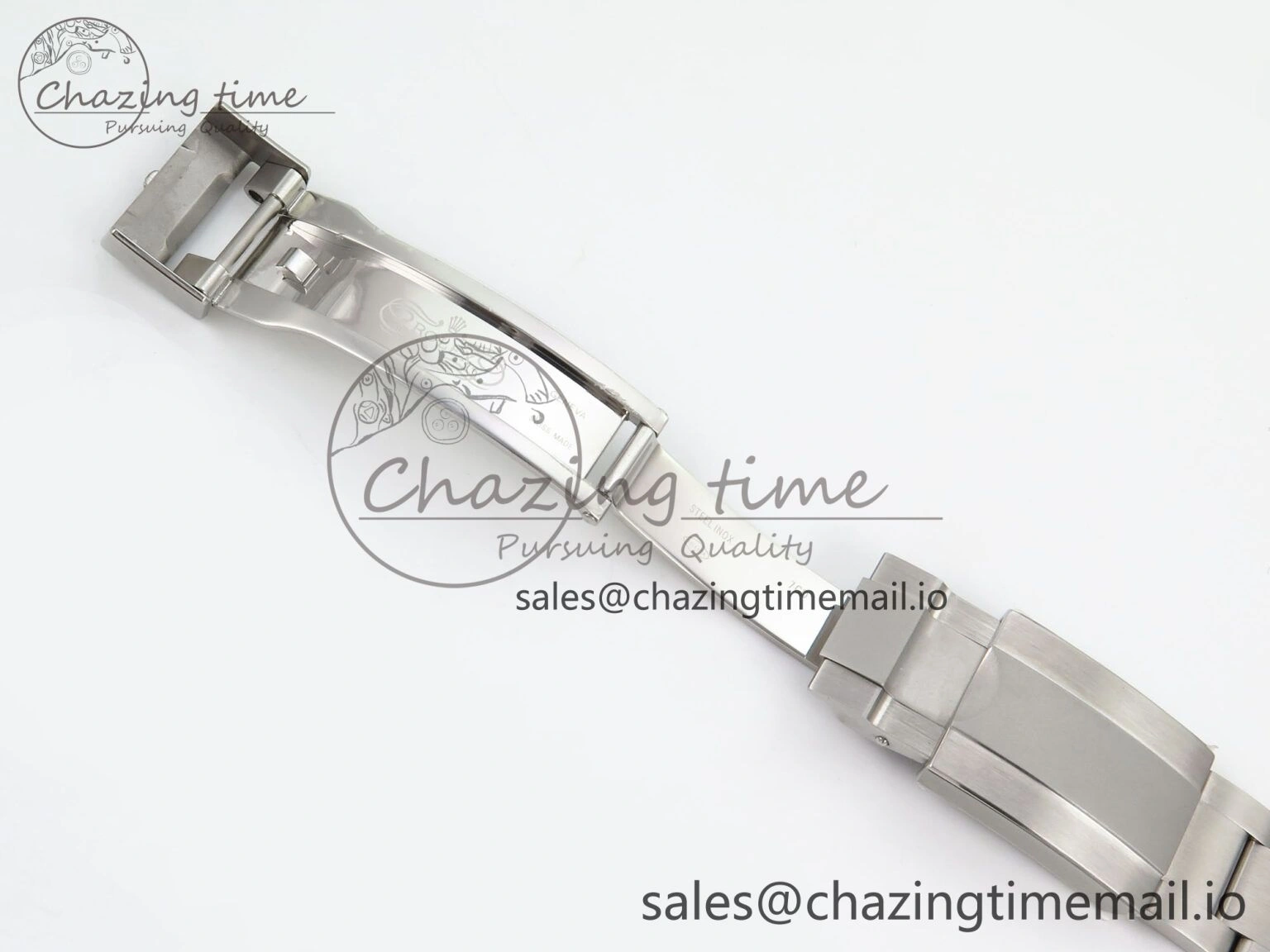 EasyMatch Daytona Artisans Skeleton SS ADGF Best Edition Blue Ceramic Bezel Skeleton Dial on SS Oyster Bracelet SA 1175