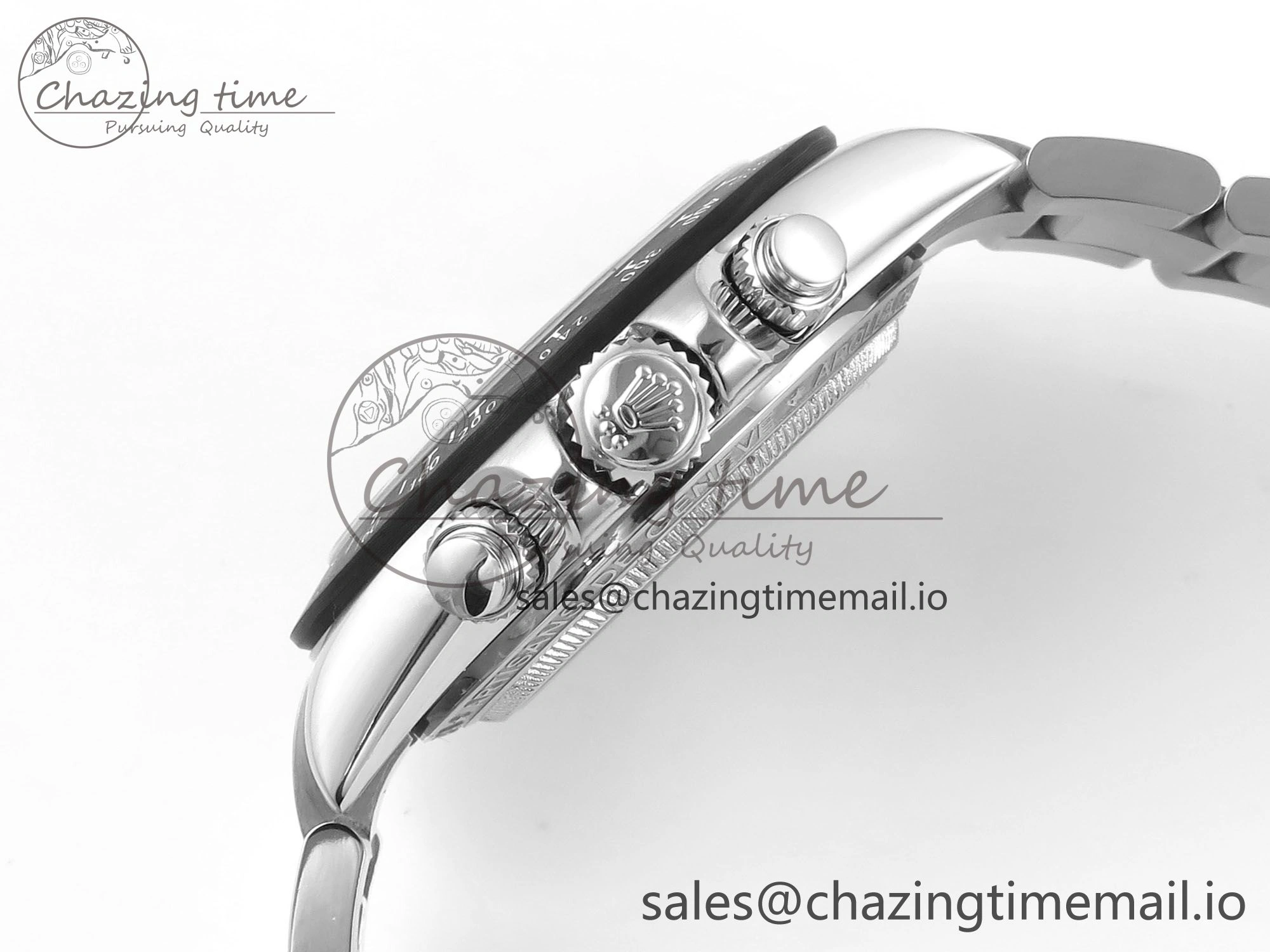Stylish Daytona Artisans Skeleton SS ADGF Best Edition Skeleton Dial on SS Oyster Bracelet SA 753