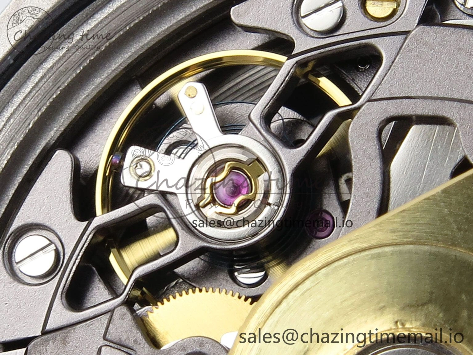 Stylish Daytona Artisans Skeleton SS ADGF Best Edition Skeleton Dial on SS Oyster Bracelet SA 753