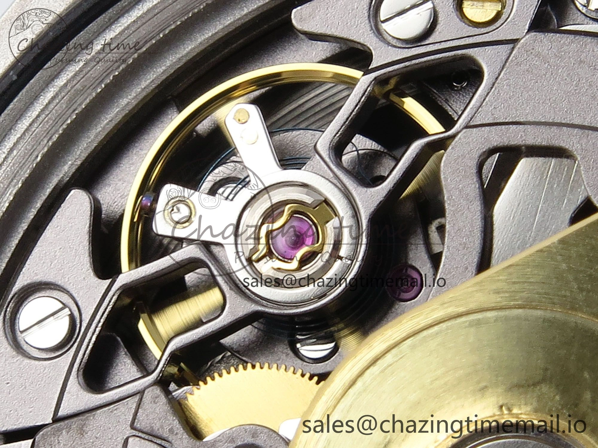 Stylish Daytona Artisans Skeleton SS ADGF Best Edition Skeleton Dial on SS Oyster Bracelet SA 753