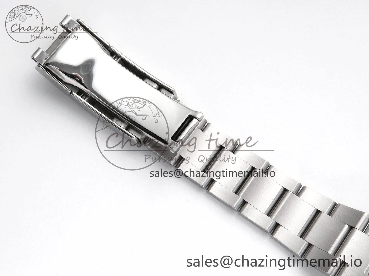 Stylish Daytona Artisans Skeleton SS ADGF Best Edition Skeleton Dial on SS Oyster Bracelet SA 753