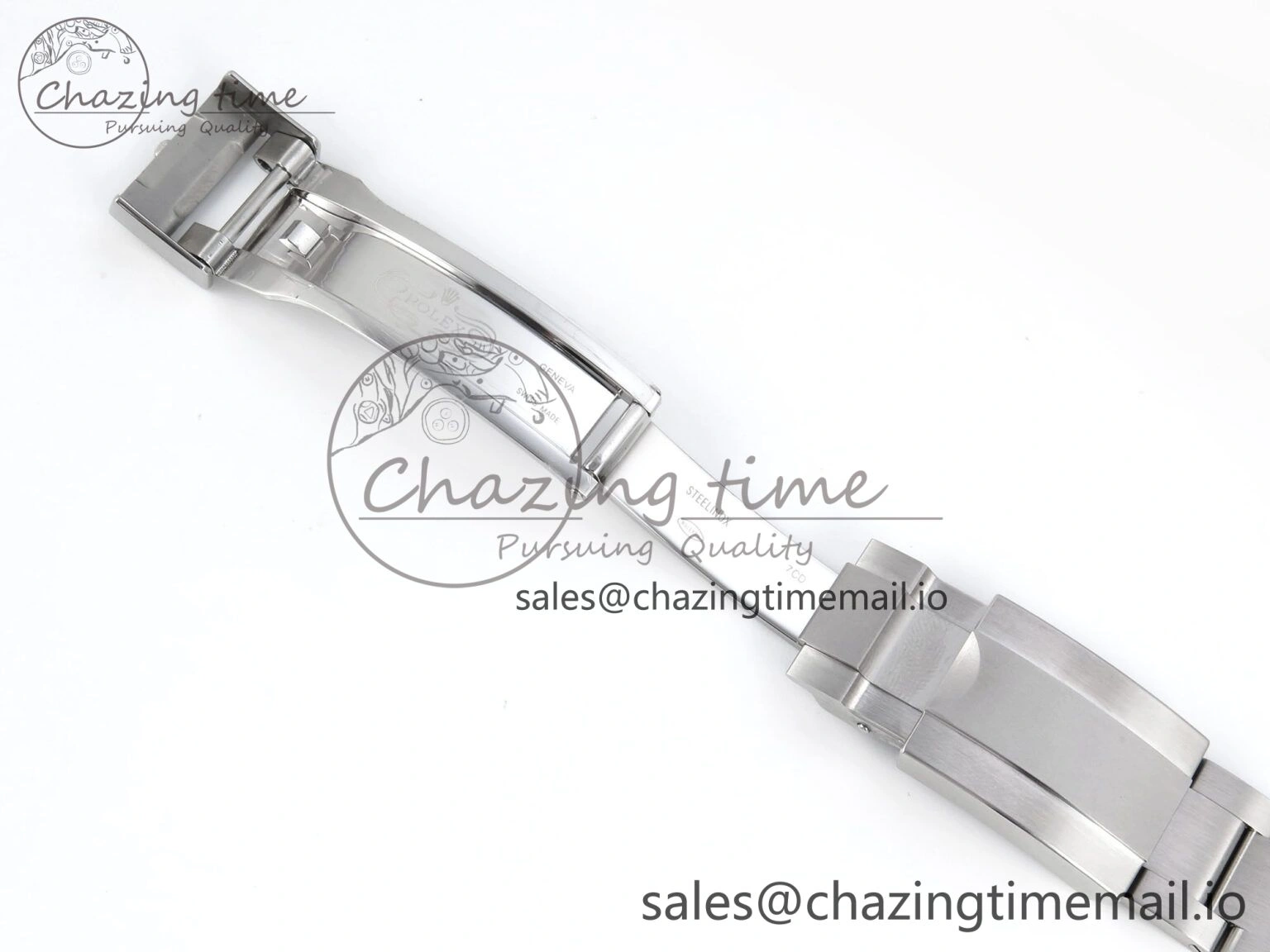 Stylish Daytona Artisans Skeleton SS ADGF Best Edition Skeleton Dial on SS Oyster Bracelet SA 753