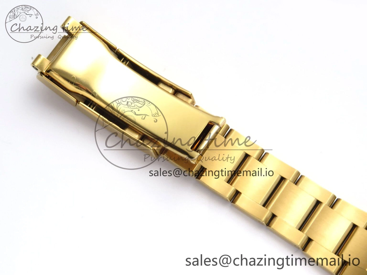 SoftTouch Daytona Artisans Skeleton YG ADGF Best Edition Skeleton Dial on YG Oyster Bracelet SA 754
