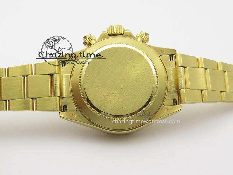 Daytona BP Maker Full YG Wrapped Case Black Dial On Full YG Wrapped Bracelet A Vibrant 3874