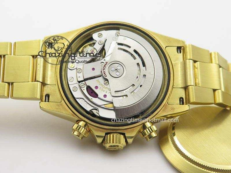 Daytona BP Maker Full YG Wrapped Case Black Dial On Full YG Wrapped Bracelet A Vibrant 3874