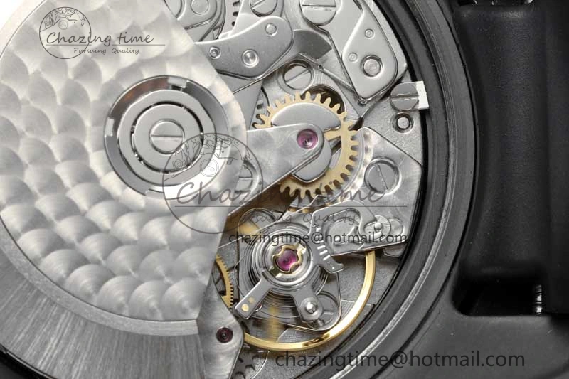 Daytona Black Ceramic 5GF Best Edition Black Diamonds Dial Black Pusher on Black Rubber Strap A Attractive 2333