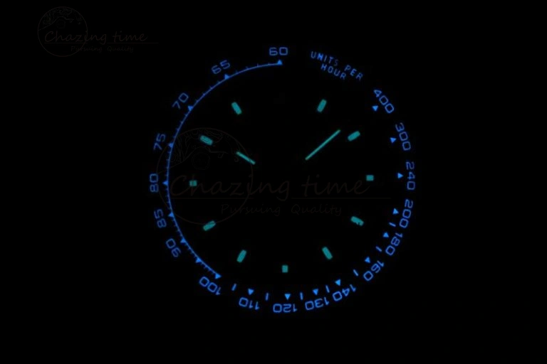 Daytona Black Ceramic 5GF Best Edition Black Diamonds Dial Black Pusher on Black Rubber Strap A Attractive 2333