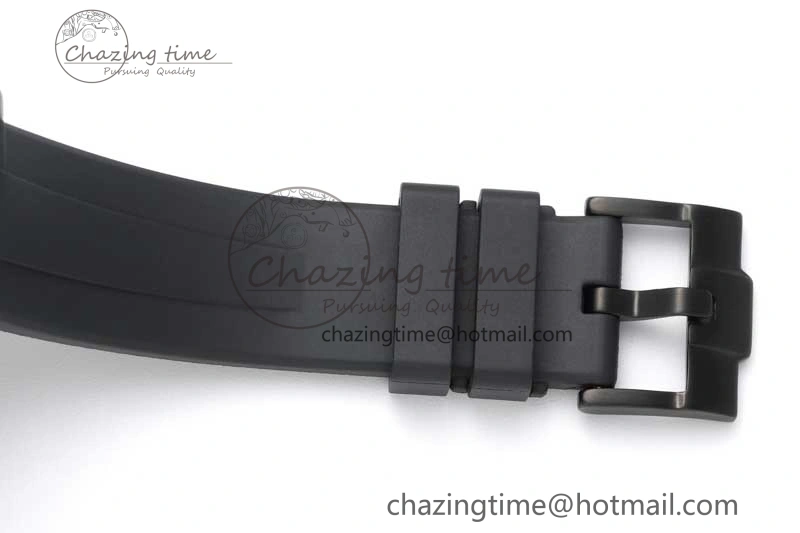 Daytona Black Ceramic 5GF Best Edition Gray Dial Black Pusher on Black Rubber Strap A NewStyle 2328