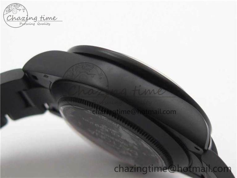 Daytona Blaken Rainbow Crystal Bezel PVD OXF Best Edition Black Dial on PVD Bracelet A Elegant 2942