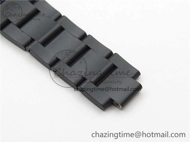 Daytona Blaken Rainbow Crystal Bezel PVD OXF Best Edition Black Dial on PVD Bracelet A Elegant 2942