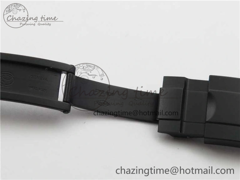 Daytona Blaken Rainbow Crystal Bezel PVD OXF Best Edition Black Dial on PVD Bracelet A Elegant 2942