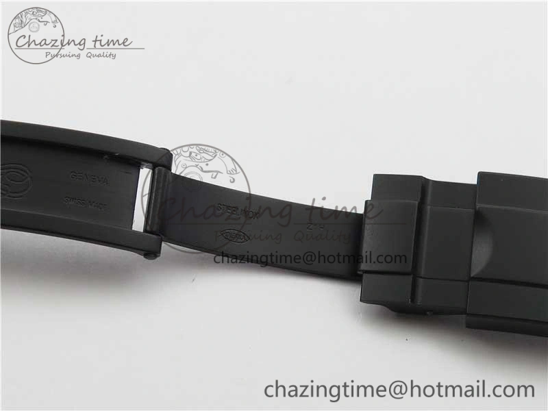Daytona Blaken Rainbow Crystal Bezel PVD OXF Best Edition Black Dial on PVD Bracelet A Elegant 2942