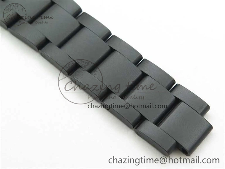 GoAnywhere Daytona Blaken Rainbow Crystal Bezel PVD VR Best Edition Black Dial on PVD Bracelet A7750 V 2759