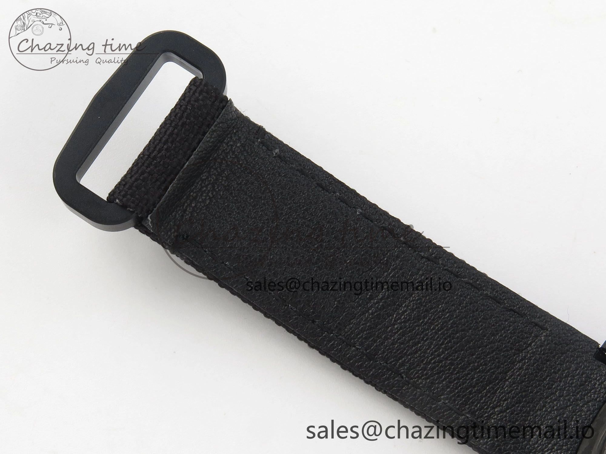 Daytona Cosmograph Black Carbon MPF Best Edition Full Diamond Dial Black Nylon Strap A Sporty 317