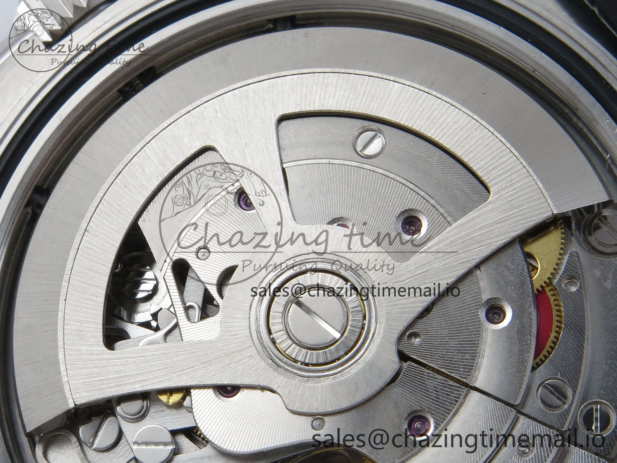 Daytona Cosmograph Light Crystals Bezel SS MPF Best White MOP Dial On Black Leather Strap A FlexibleFit 318