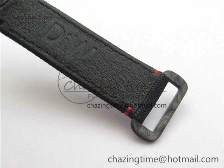 TechFriendly Daytona DIW All Black Carbon Noob 1:1 Best Edition Black Dial on Black Nylon Strap SA 2582