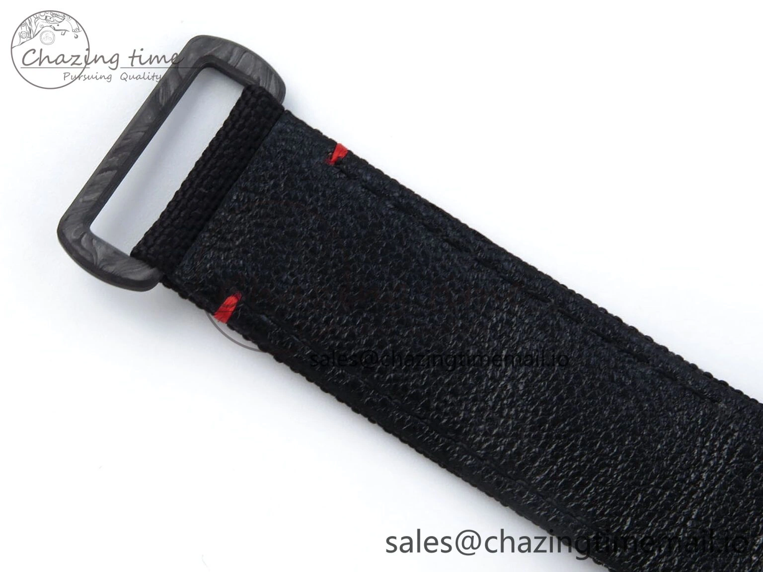 OnTrend Daytona DIW Black Carbon DIWF Best Edition Carbon Dial on Black Nylon Strap DD 493