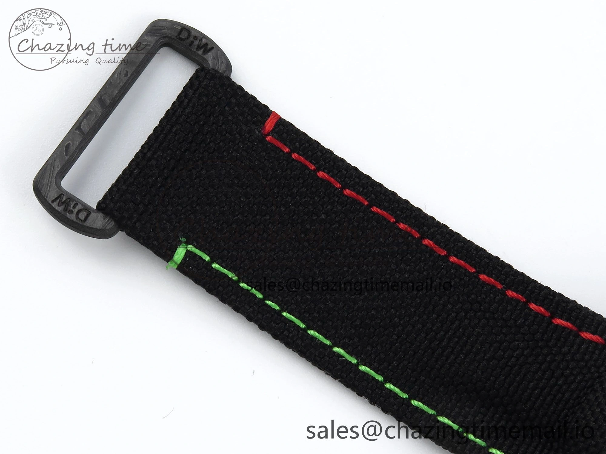 Daytona DIW Black Carbon DIWF Best Edition  Dial on Black Nylon Strap DD Versatile 492