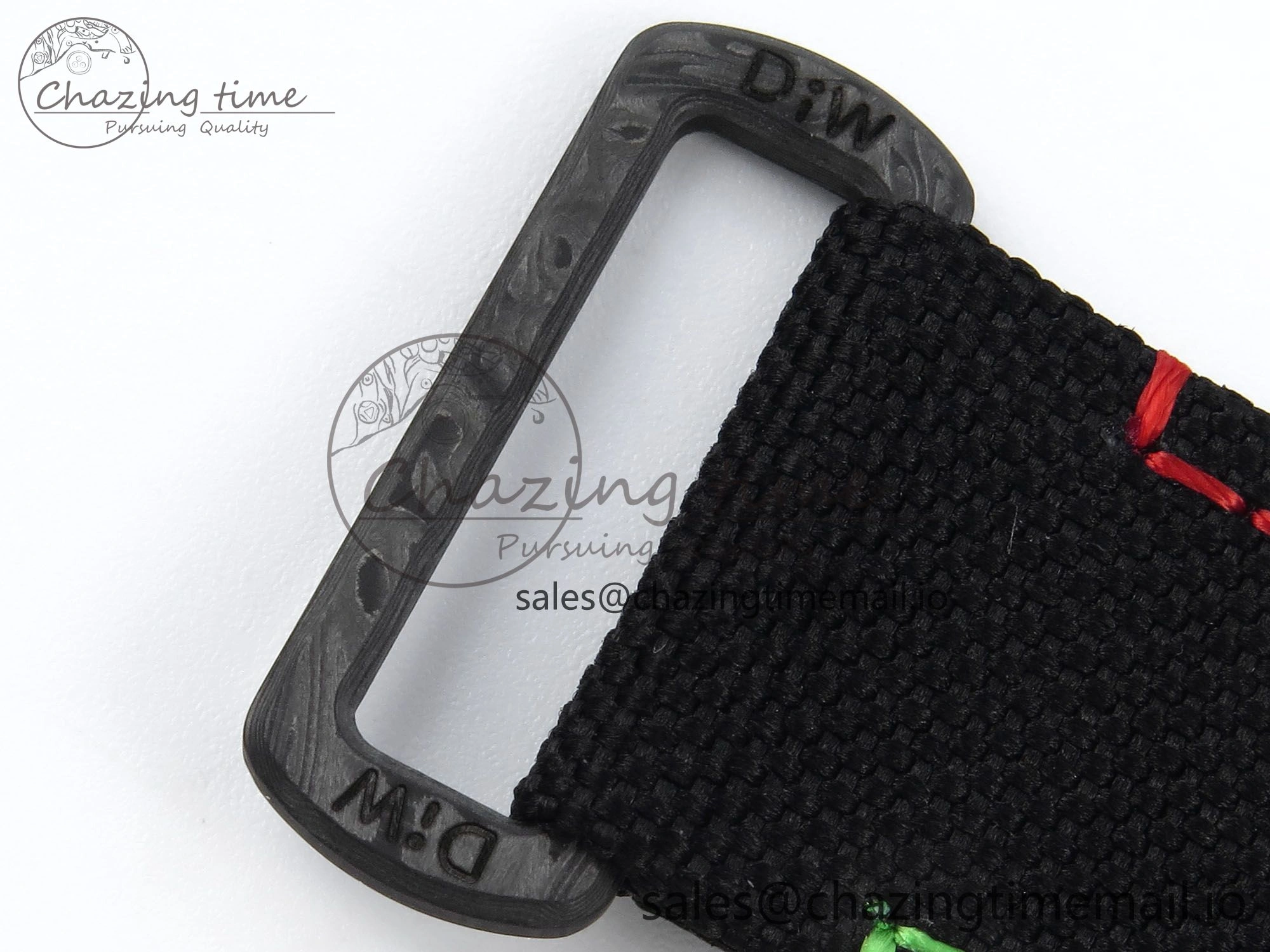 Daytona DIW Black Carbon DIWF Best Edition  Dial on Black Nylon Strap DD Versatile 492