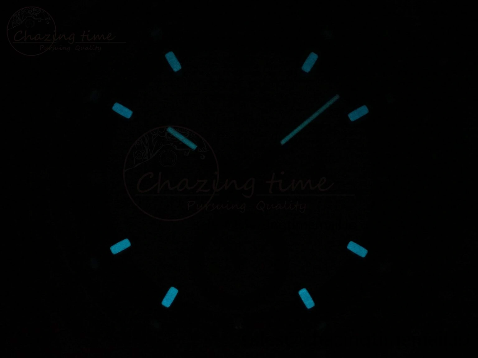 Trendy Daytona DIW Carbon Case and Bezel DIWF Edition Black Dial on Blue Nylon Strap A 71