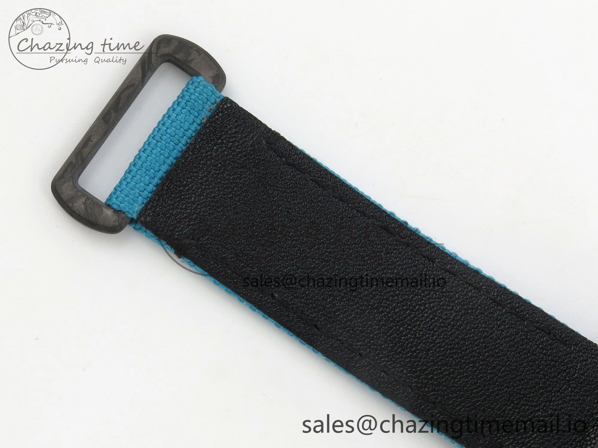 Daytona DIW Carbon Case and Bezel DIWF Edition Blue Dial on Blue Nylon Strap A Breathable 52