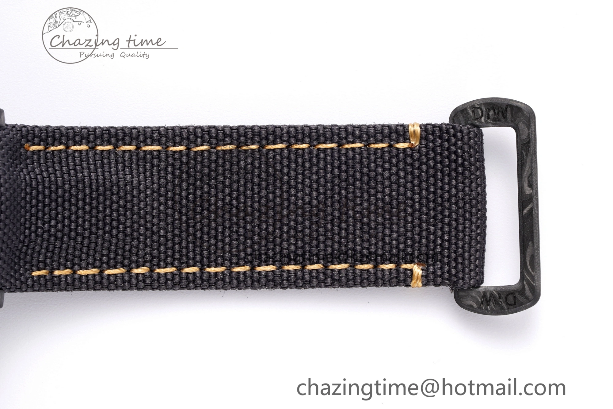 TechFriendly Daytona DIW Carbon Case and Bezel DIWF Edition Gray Plane Dial on Black Nylon Strap A 1994
