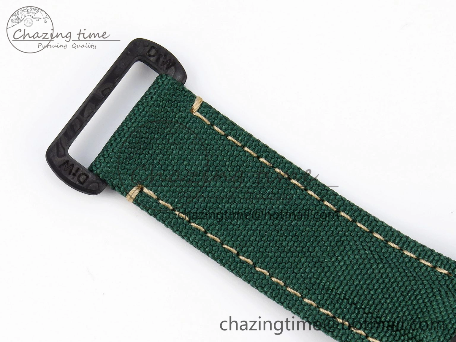 Comfortable Daytona DIW Carbon Case and Bezel DIWF Edition Green YG Dial on Green Nylon Strap A 1885
