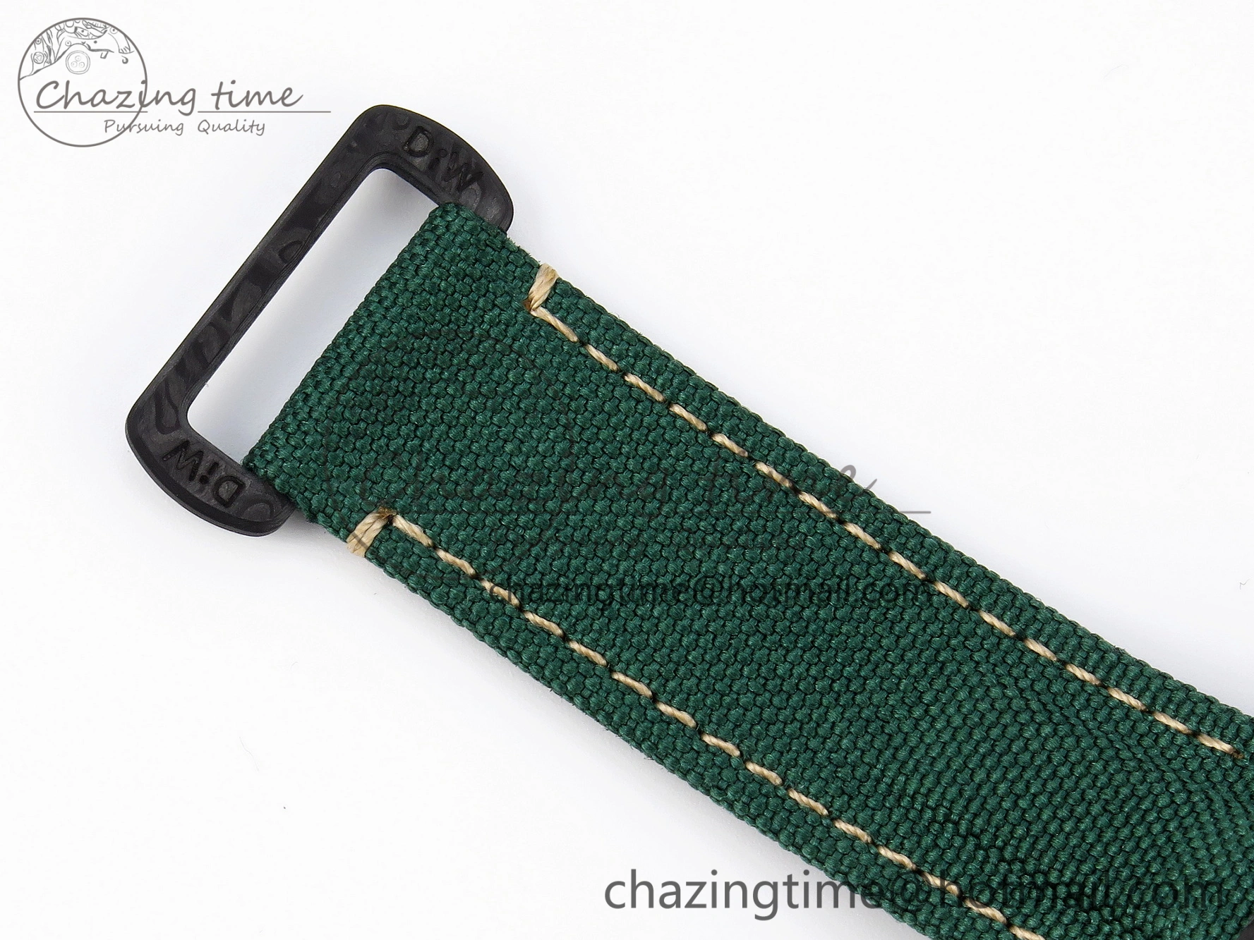 Comfortable Daytona DIW Carbon Case and Bezel DIWF Edition Green YG Dial on Green Nylon Strap A 1885