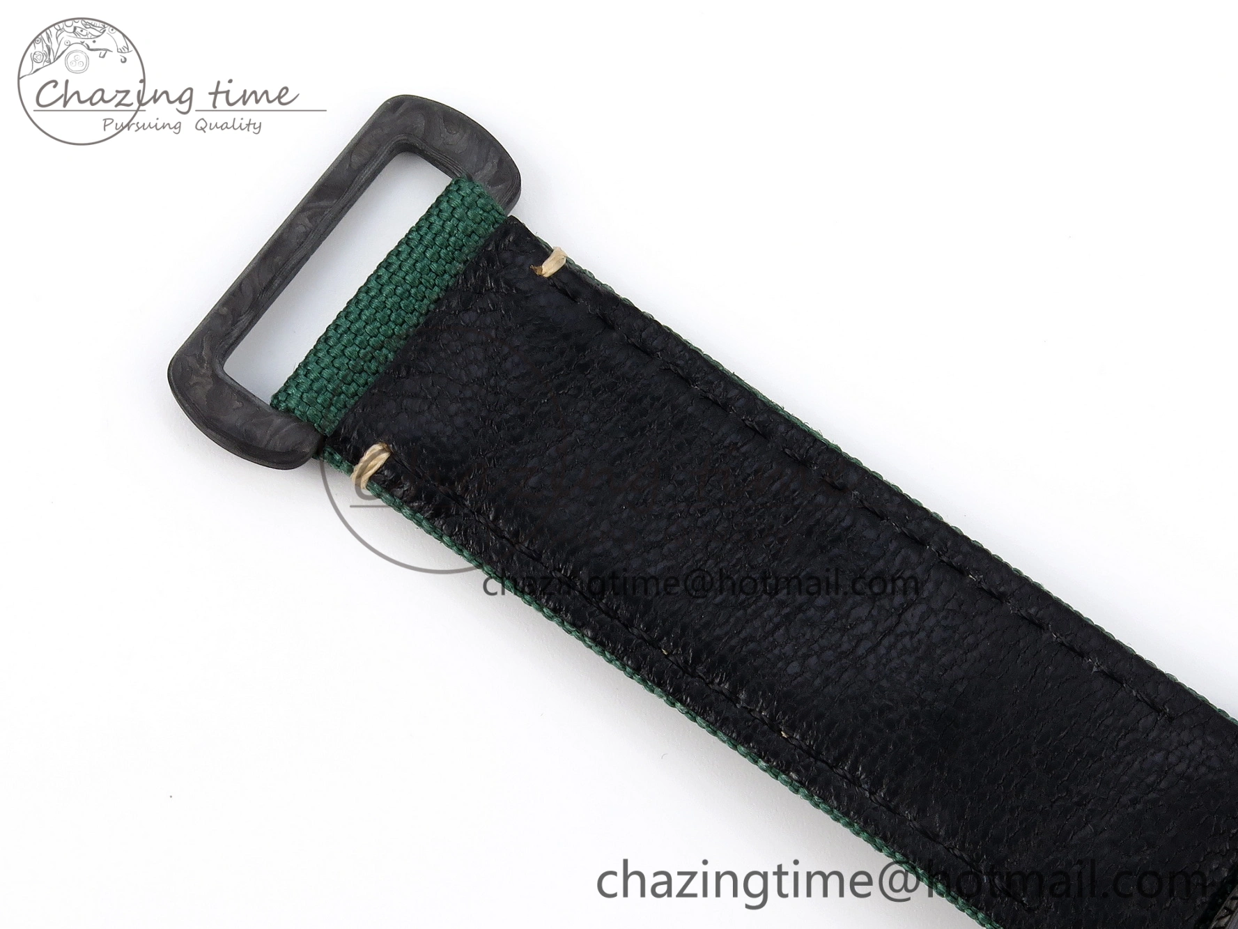 Comfortable Daytona DIW Carbon Case and Bezel DIWF Edition Green YG Dial on Green Nylon Strap A 1885