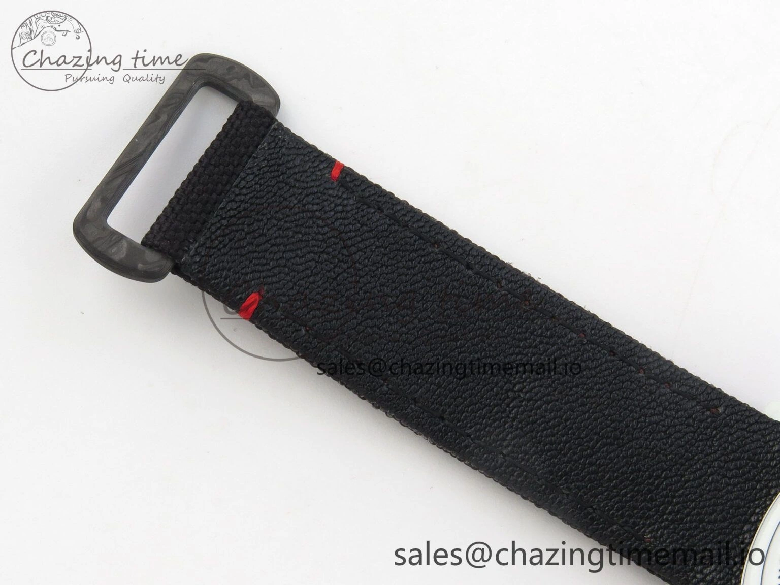 Effortless Daytona DIW Carbon Case and Bezel DIWF Edition Grey White Dial on Black Nylon Strap A 72