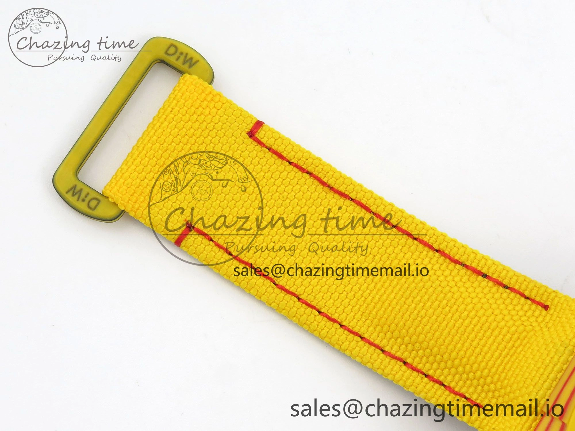 Daytona DIW Carbon Case and Bezel DIWF Edition Red Dial on Yellow Nylon Strap A Original 53