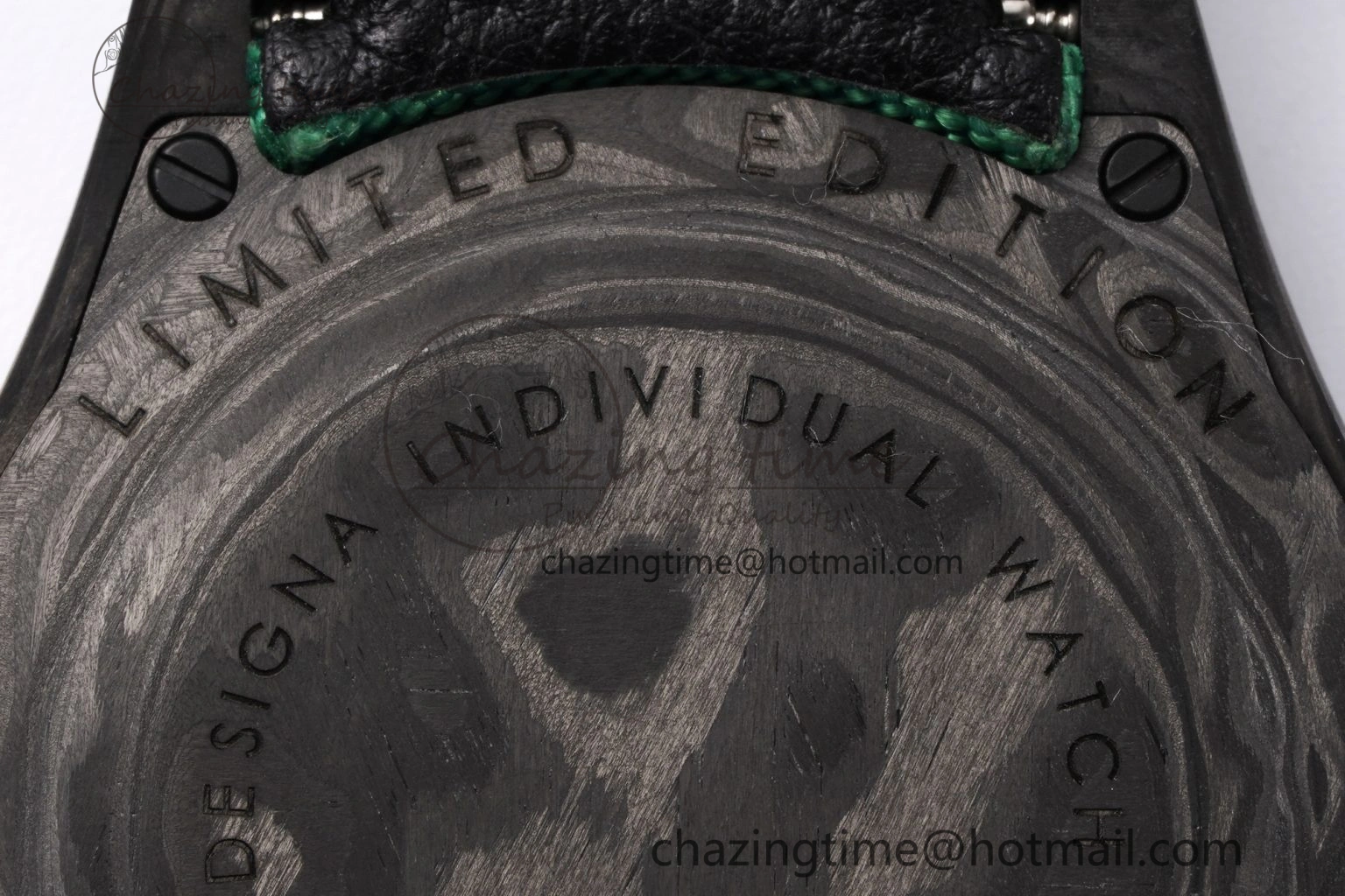 HighPerformance Daytona DIW Carbon Case and Bezel Noob Best Edition Carbon Green Dial on Green Nylon Strap SA 1970