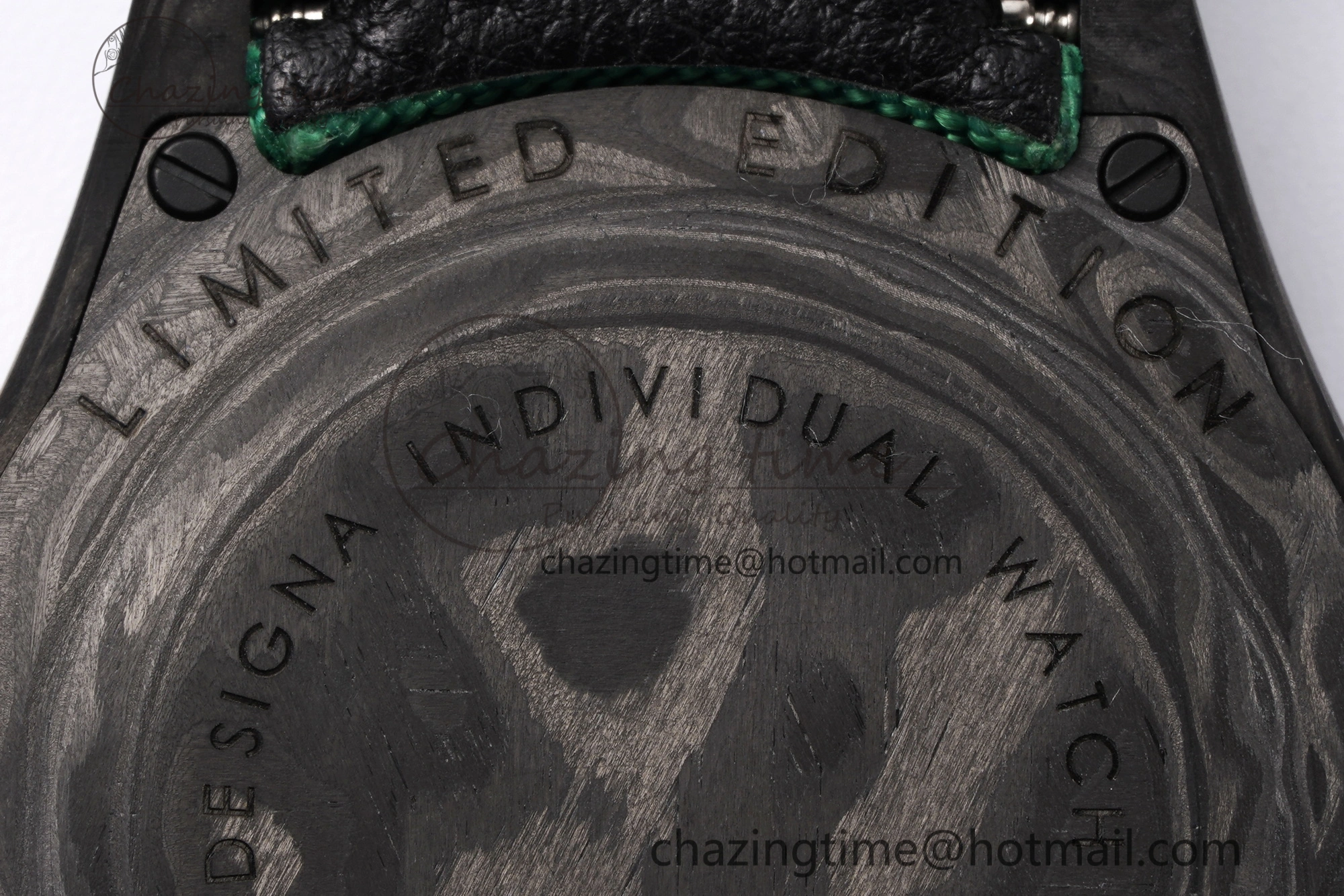 HighPerformance Daytona DIW Carbon Case and Bezel Noob Best Edition Carbon Green Dial on Green Nylon Strap SA 1970