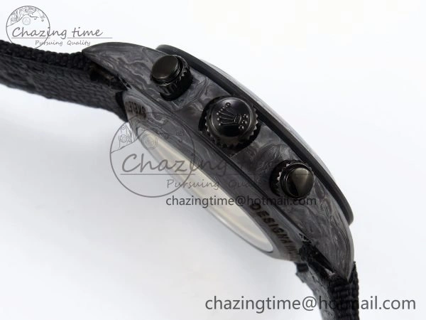 Daytona DIW Carbon DIWF Best Edition Skeleton Dial on Black Nylon Strap SA Upgraded 1628