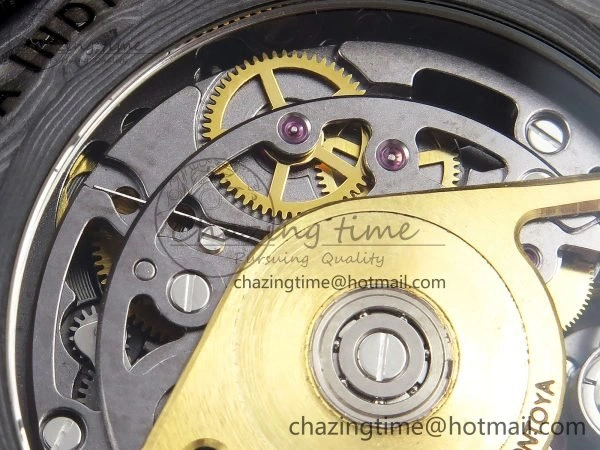 Daytona DIW Carbon DIWF Best Edition Skeleton Dial on Black Nylon Strap SA Upgraded 1628