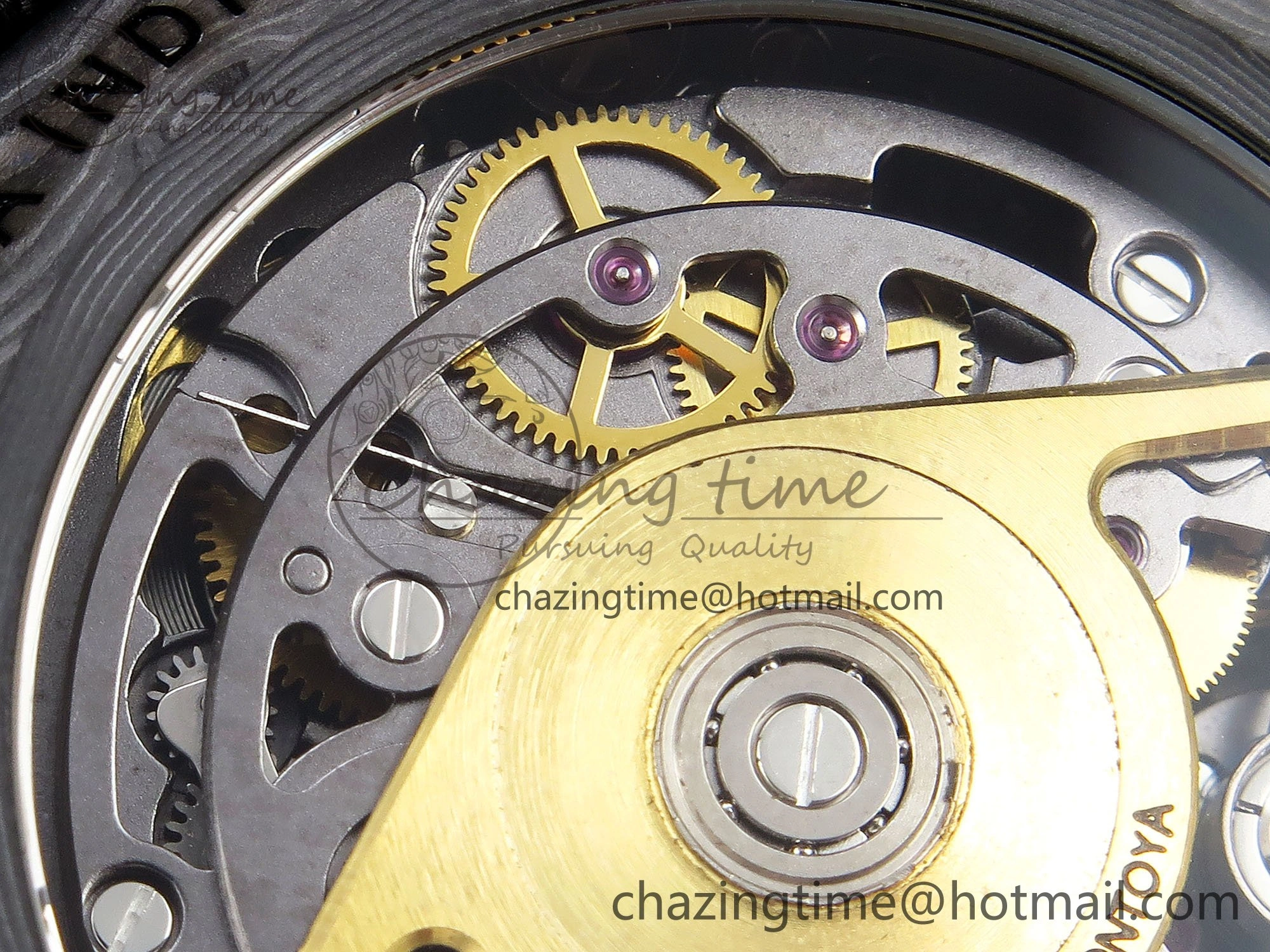 Daytona DIW Carbon DIWF Best Edition Skeleton Dial on Black Nylon Strap SA Upgraded 1628