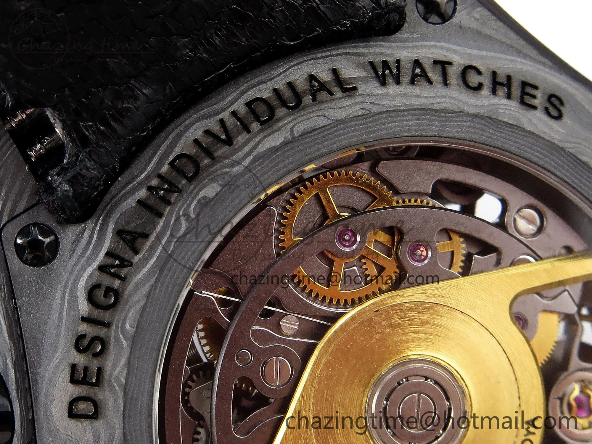 Daytona DIW Carbon DIWF Best Edition Skeleton Dial on Black Nylon Strap SA Upgraded 1628