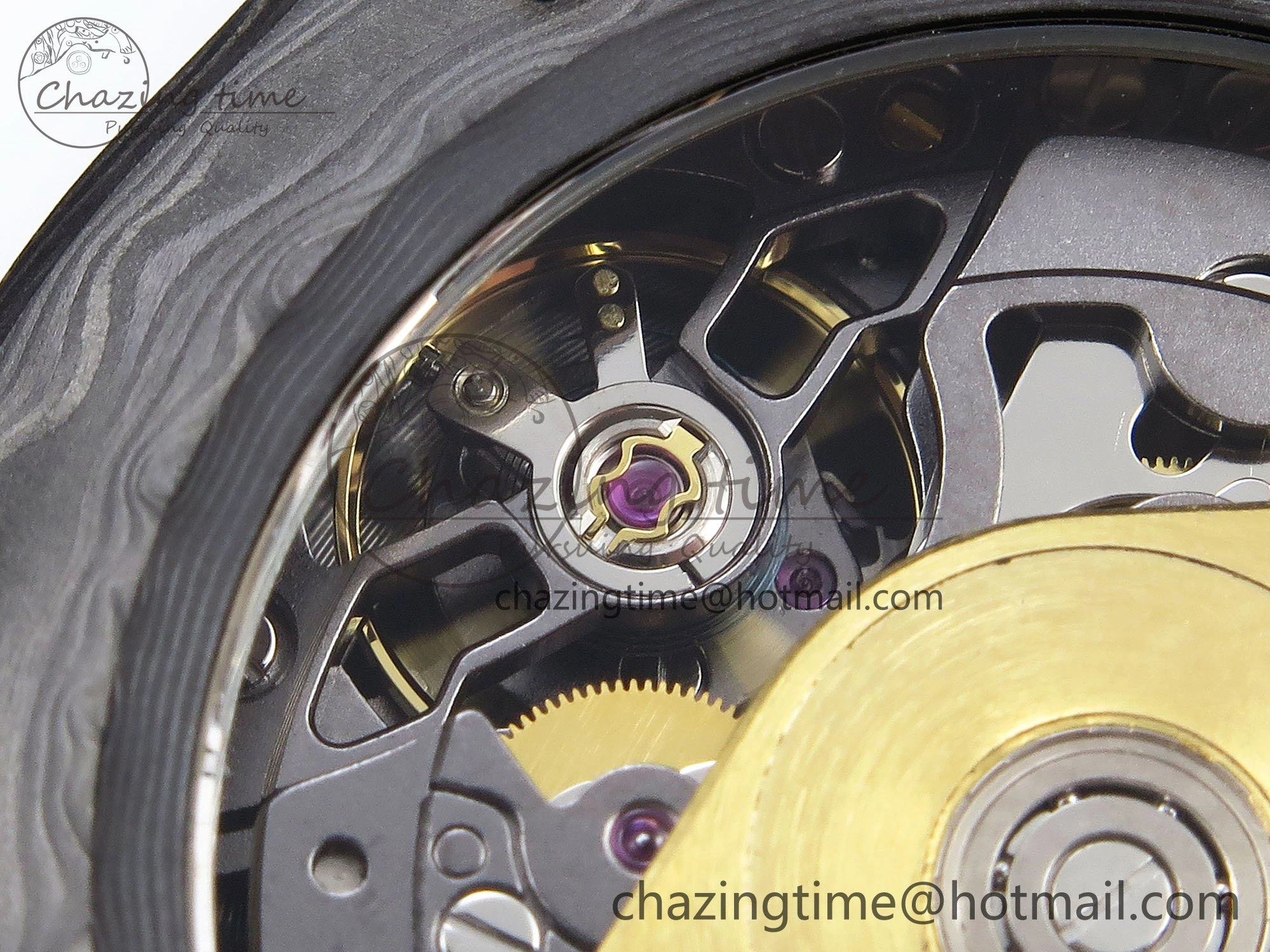 StreetReady Daytona DIW Carbon DIWF Best Edition Skeleton YG Arabic Dial on Brown Nylon Strap SA 1627
