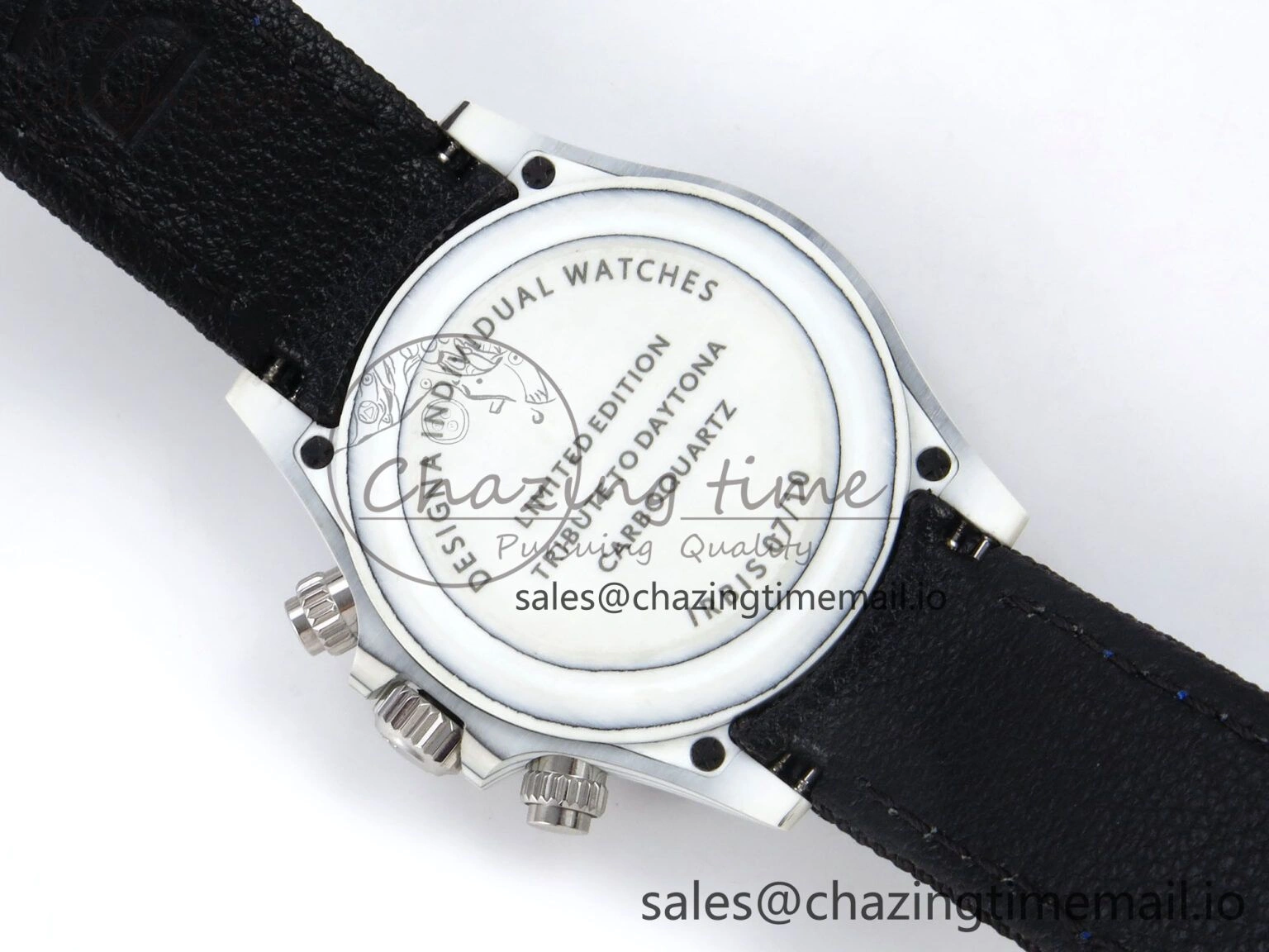 Premium Daytona DIW Carbon N6F 1:1 Best Edition Gray Dial on Black Nylon Strap SA 1188
